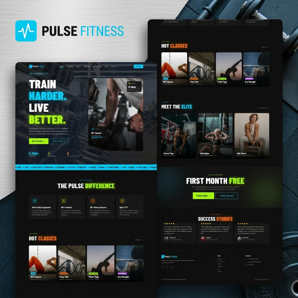 Fitness gym preview