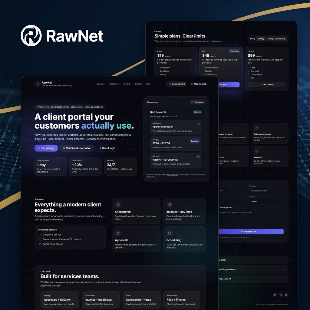 RawNet SaaS preview